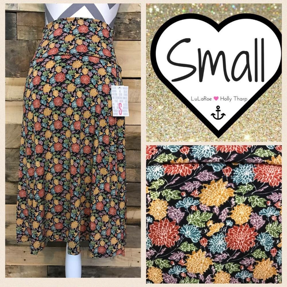 Small LuLaRoe Azure skirt NWT